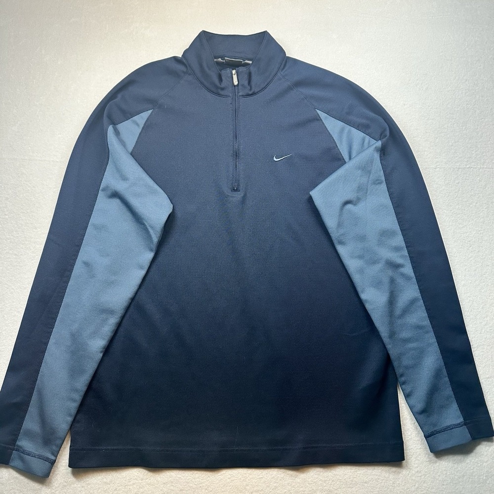 Nike Dri-FIT 1/4 Zip Pullover Men's Size Large‎ Athletic Sweatshirt Training Gym